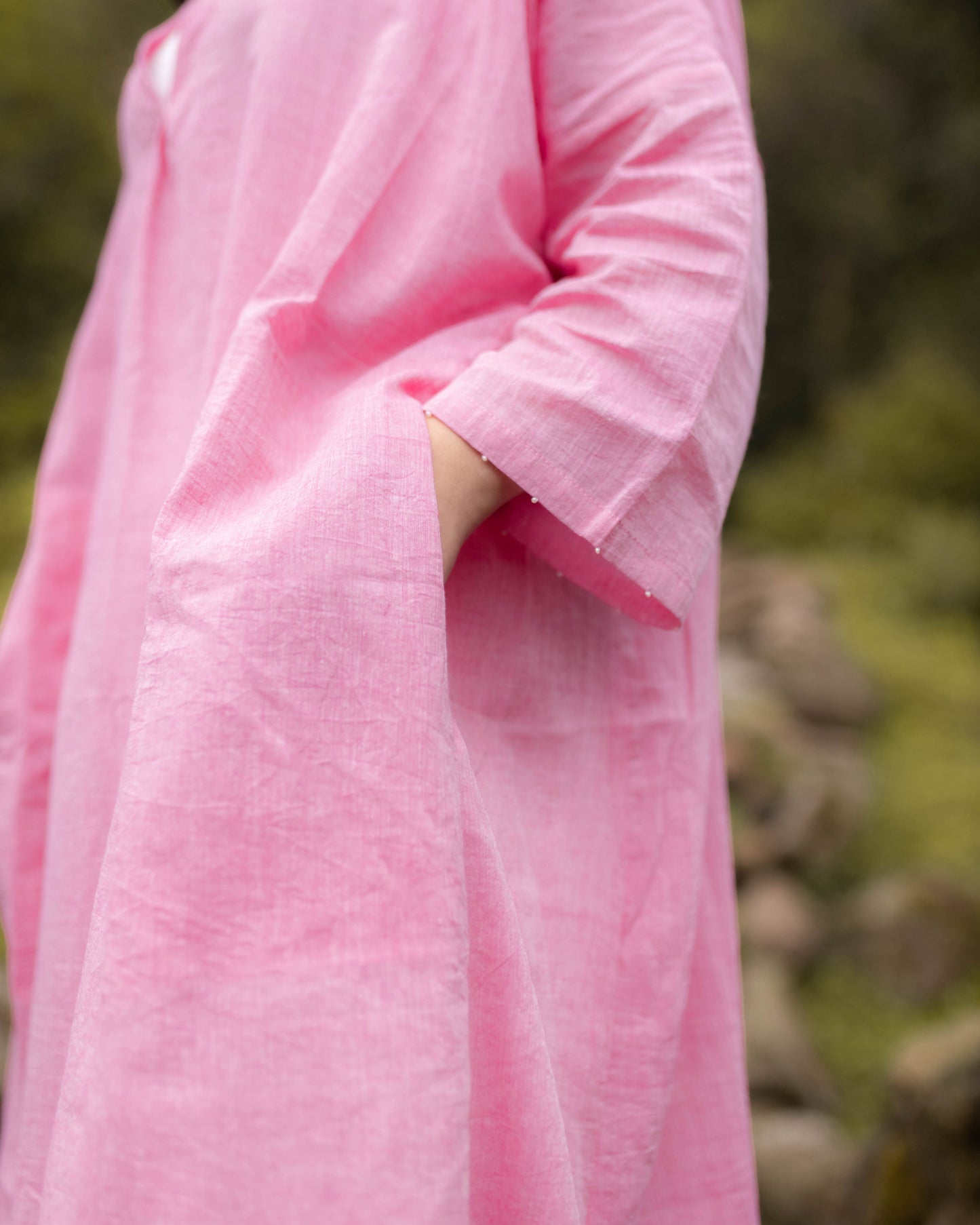 Cherry Blossom Kurta